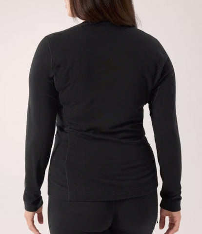 ARC`TERYX Sato Merino Please crew Woman ATPFW08474/BLK SATORO MERINO WOOL CREW W