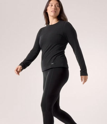 ARC`TERYX Sato Merino Please crew Woman ATPFW08474/BLK SATORO MERINO WOOL CREW W