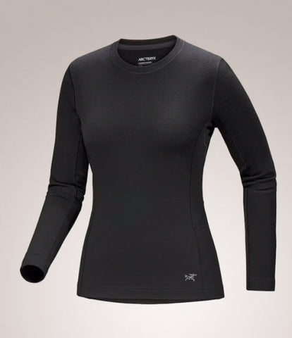 ARC`TERYX Sato Merino Please crew Woman ATPFW08474/BLK SATORO MERINO WOOL CREW W