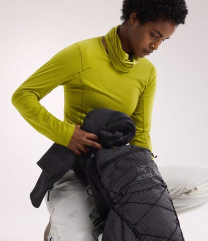 ARC`TERYX Sato SL Merino Please crew Big Woman ATPFW09046/OLC SATORO SL MERINO WOOL CREW W