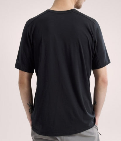 ARC`TERYX Ionia Merino Please Intaria shirt SS man ATPSM06796/BLK IONIA MERINO WOOL LOGO M