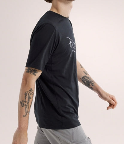 ARC`TERYX Ionia Merino Please Intaria shirt SS man ATPSM06796/BLK IONIA MERINO WOOL LOGO M