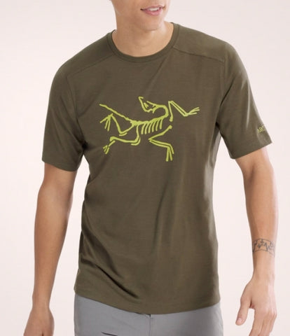 ARC`TERYX Ionia Merino Please Intaria shirt SS man ATPSM06796/TAF IONIA MERINO WOOL LOGO M