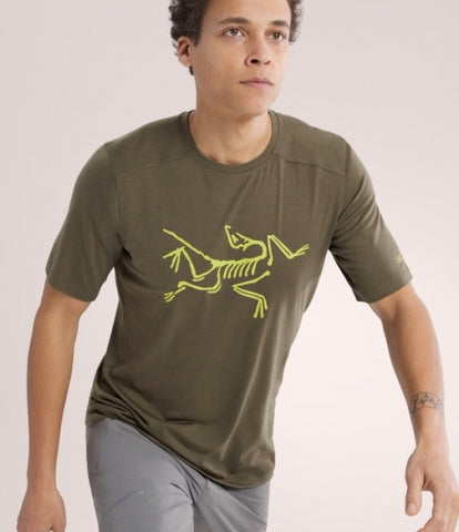 ARC`TERYX Ionia Merino Please Intaria shirt SS man ATPSM06796/TAF IONIA MERINO WOOL LOGO M