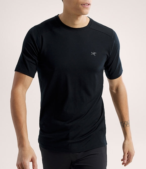 ARC`TERYX Ionia Merino Please shirt SS man ATPSM06816/BLK IONIA MERINO WOOL SS M