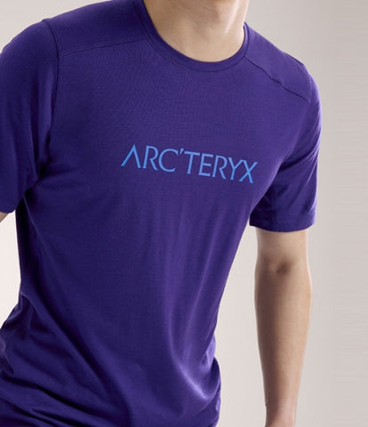 ARC`TERYX Ionia Merino Please Arcward Intaria SS man ATPSM07733/SUP IONIA MERINO WOOL ARC'WORD LOGO SS M