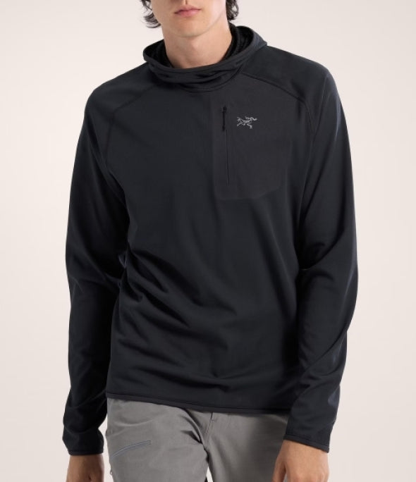 ARC`TERYX delta pullover Hoodie man ATPSM07744/BLK DELTA PULLOVER HOODY M