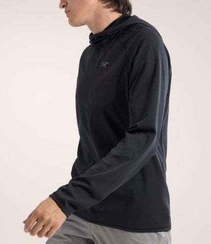 ARC`TERYX delta pullover Hoodie man ATPSM07744/BLK DELTA PULLOVER HOODY M