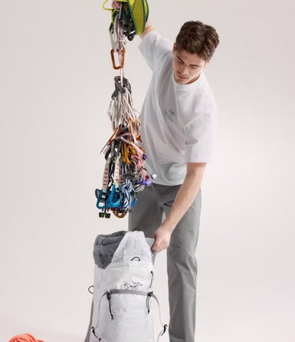 ARC`TERYX Kick Bubble Cotton grid (liquid SS man ATPSM09535/WLB KRAGG SUPIMA COTTON BIRD WORD SS M