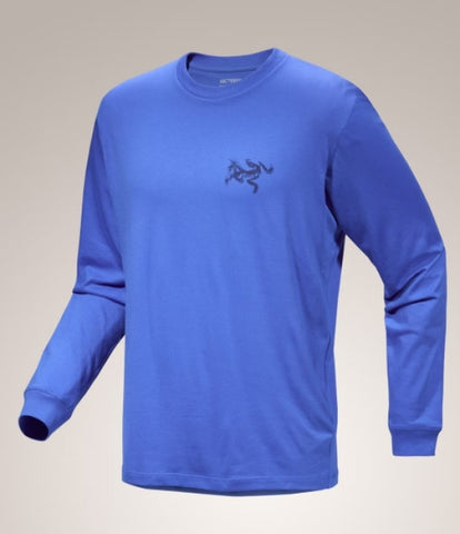 ARC`TERYX Kick Bubble Cotton grid tile LS man ATPSM09537/ELS KRAGG SUPIMA COTTON BIRD TILE LS M