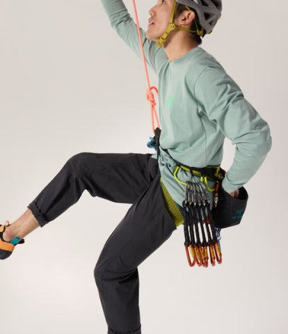 ARC`TERYX Kick Bubble Cotton grid tile LS man ATPSM09537/SGJ KRAGG SUPIMA COTTON BIRD TILE LS M