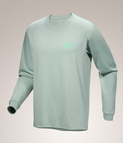 ARC`TERYX Kick Bubble Cotton grid tile LS man ATPSM09537/SGJ KRAGG SUPIMA COTTON BIRD TILE LS M