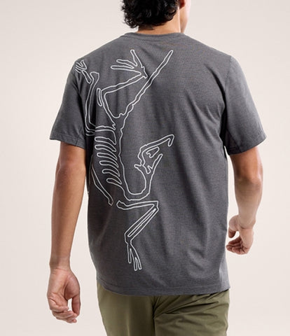 ARC`TERYX Nasal Arcbird Intaria SS man ATPSM09721/BHR CORMAC ARC'BIRD LOGO SS M