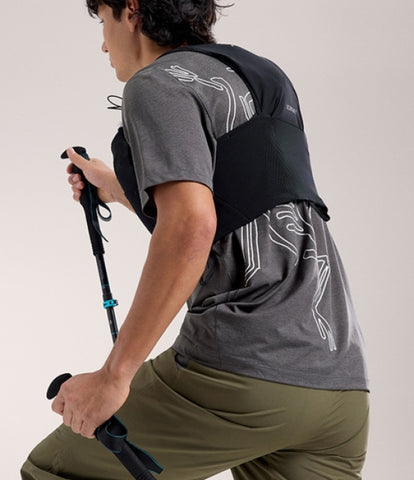 ARC`TERYX Nasal Arcbird Intaria SS man ATPSM09721/BHR CORMAC ARC'BIRD LOGO SS M