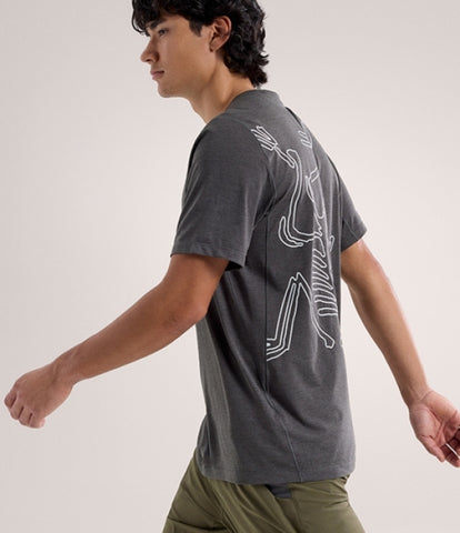 ARC`TERYX Nasal Arcbird Intaria SS man ATPSM09721/BHR CORMAC ARC'BIRD LOGO SS M