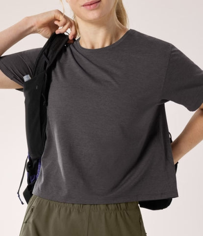 ARC`TERYX Theme Crop SS Woman ATPSW06460/BLK TAEMA CROP SS W