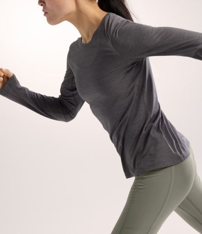 ARC`TERYX Theme crew Big shirt LS Woman ATPSW06914/BHR TAEMA CREW LS W