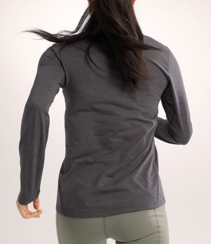 ARC`TERYX Theme crew Big shirt LS Woman ATPSW06914/BHR TAEMA CREW LS W