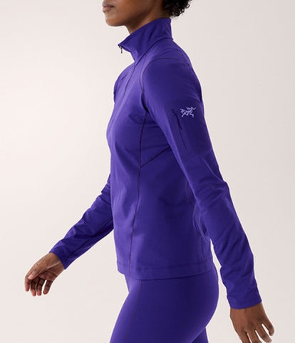 ARC`TERYX as straw Big Woman ATPSW07336/SOS RHO ZIP NECK W