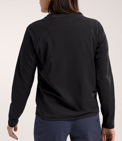 ARC`TERYX delta crew Woman ATPSW07711/BLK DELTA CREW W