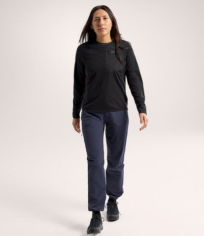ARC`TERYX delta crew Woman ATPSW07711/BLK DELTA CREW W