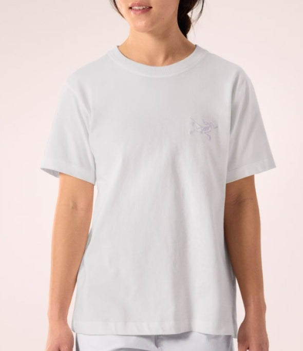 ARC`TERYX Kick Cotton Little grid crew Big shirt SS Woman ATPSW08468/WLW KRAGG COTTON LITTLE BIRD CREW SS W