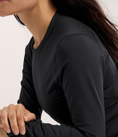 ARC`TERYX as crew Woman ATPSW08472/BLK RHO CREW W