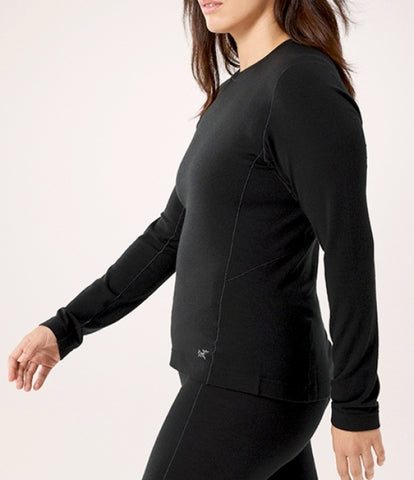 ARC`TERYX Sato Merino Please crew Woman ATPSW08474/BLK SATORO MERINO WOOL CREW W