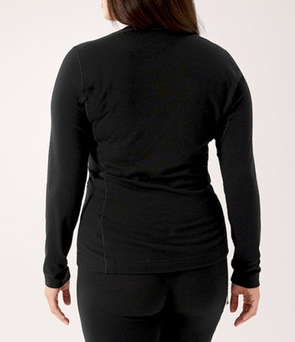 ARC`TERYX Sato Merino Please crew Woman ATPSW08474/BLK SATORO MERINO WOOL CREW W