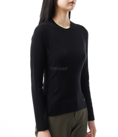 ARC`TERYX Sato Merino Please crew Woman ATPSW08474/BLK SATORO MERINO WOOL CREW W