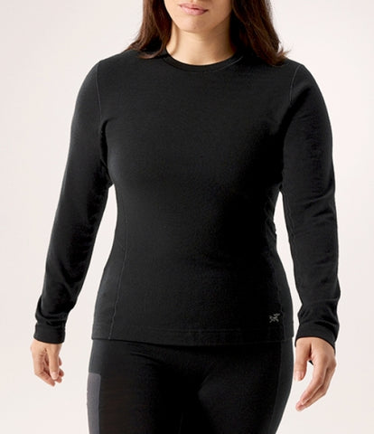 ARC`TERYX Sato Merino Please crew Woman ATPSW08474/BLK SATORO MERINO WOOL CREW W