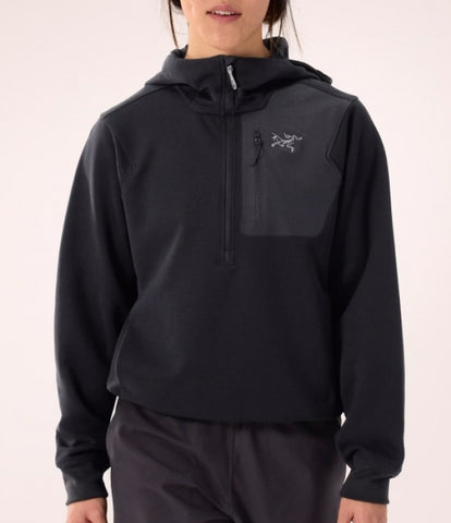 ARC`TERYX Aestas pullover Hoodie Woman ATPSW09492/BLK AESTAS PULLOVER HOODY W