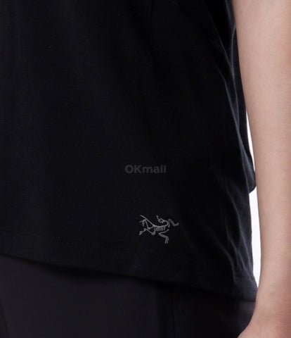 ARC`TERYX Lana Merinoul crew shirt SS Woman ATPSW09495/BLK LANA MERINO WOOL CREW SS W