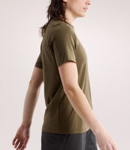 ARC`TERYX Kick SL Cotton Emblem crew shirt SS Woman CREW SS W ATPSW09502/TAT KRAGG SL COTTON EMBLEM CREW SS W